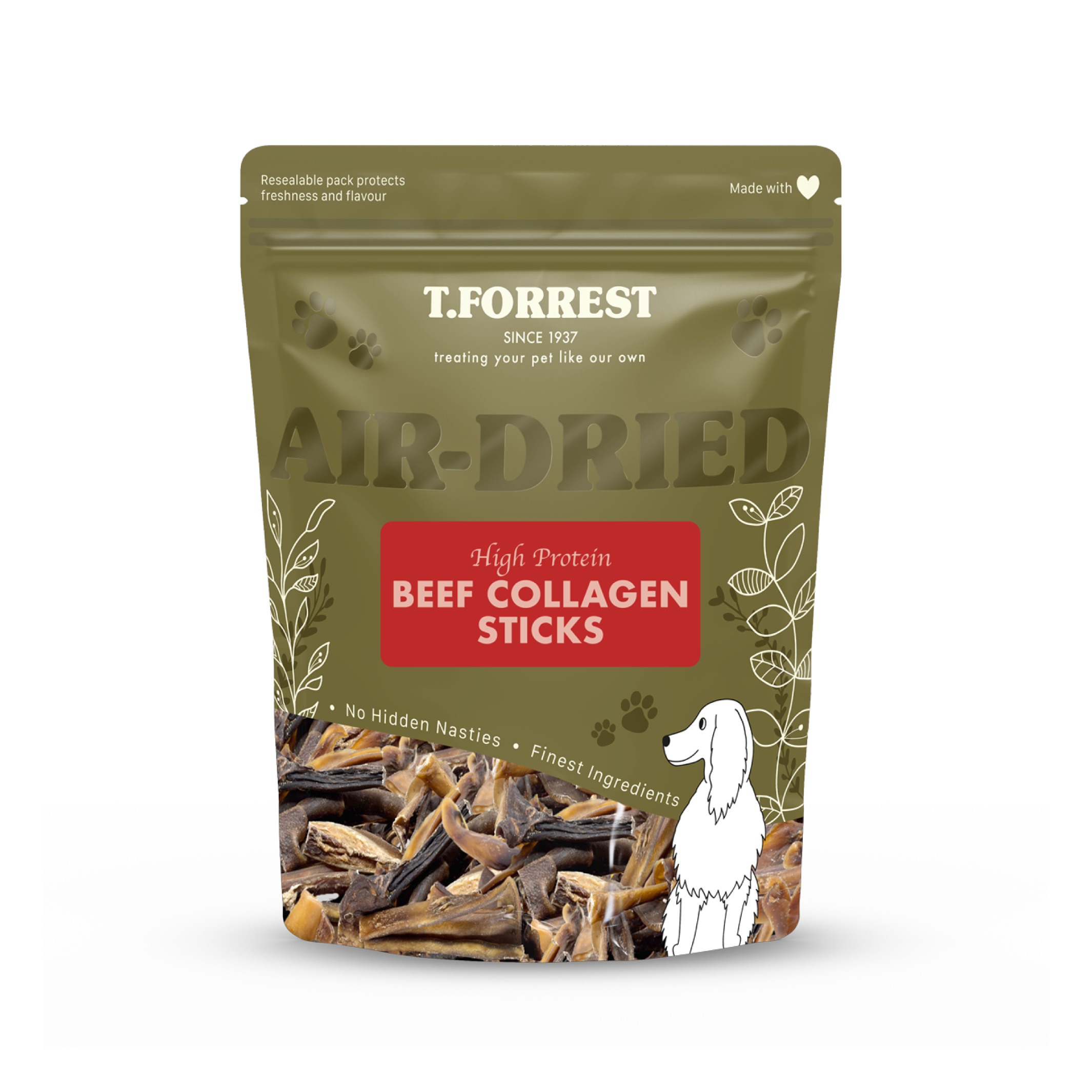 Air Dried Beef Collagen Dog Treats