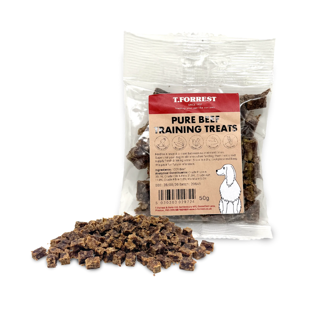 Beef training treats for dogs