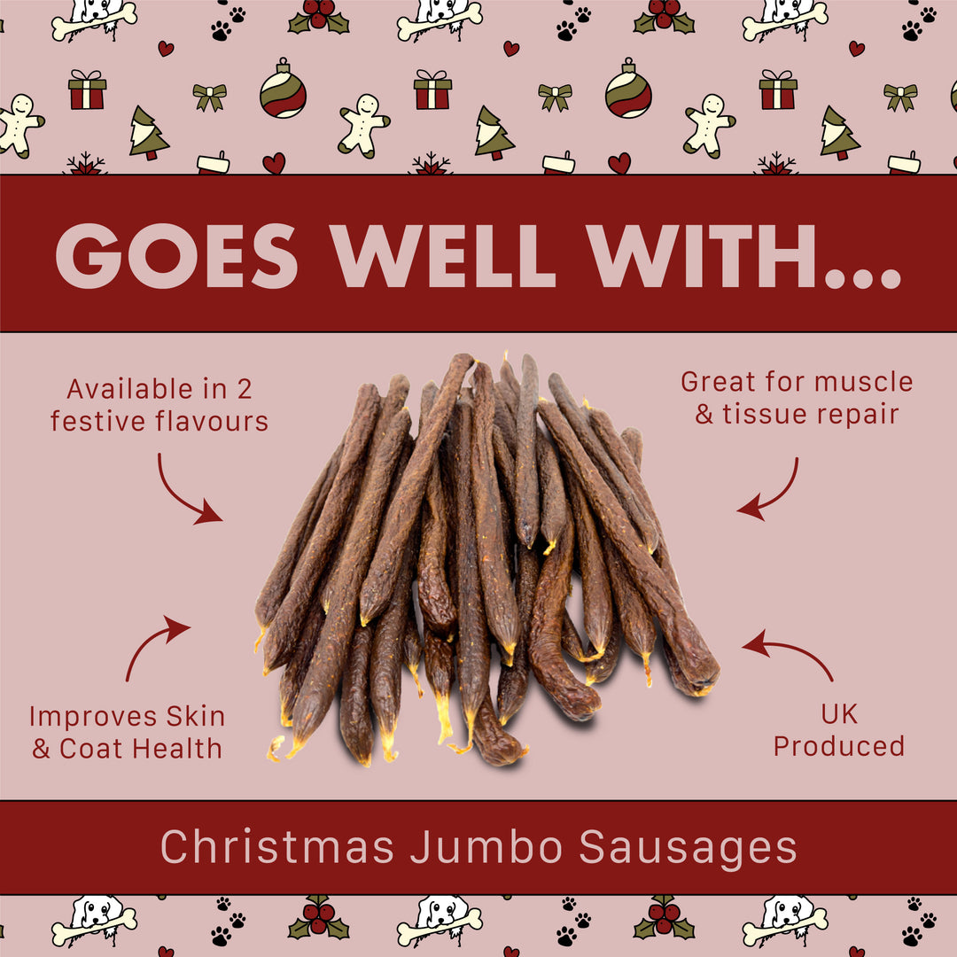 Goes well with Christmas Jumbo Sausages