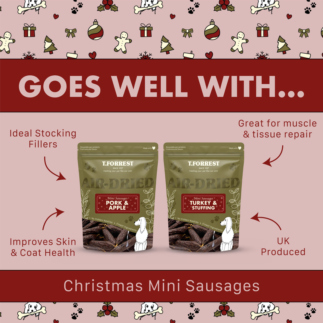 Christmas Mini Sausages and Filled Bones