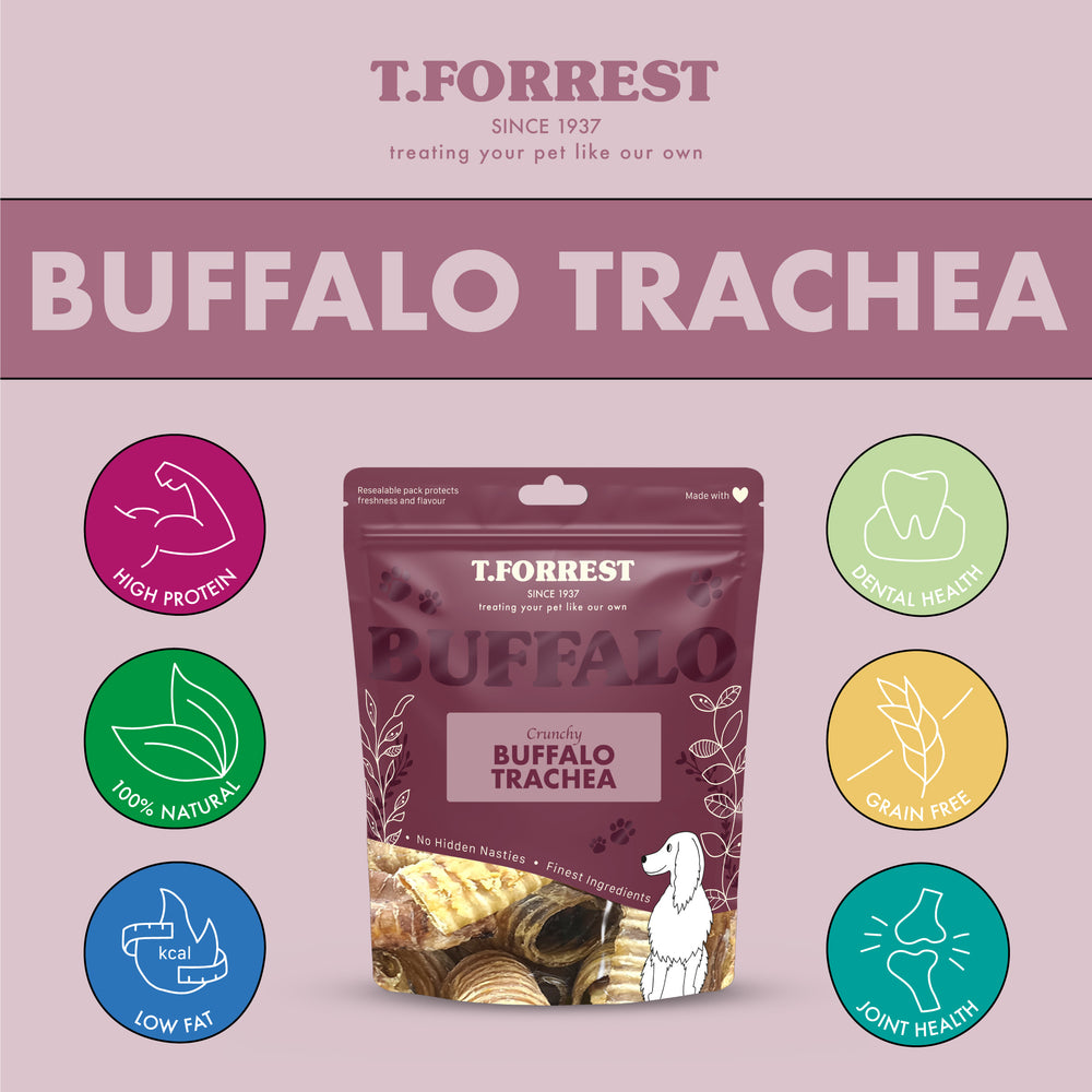 Health Benefits of buffalo trachea for dogs