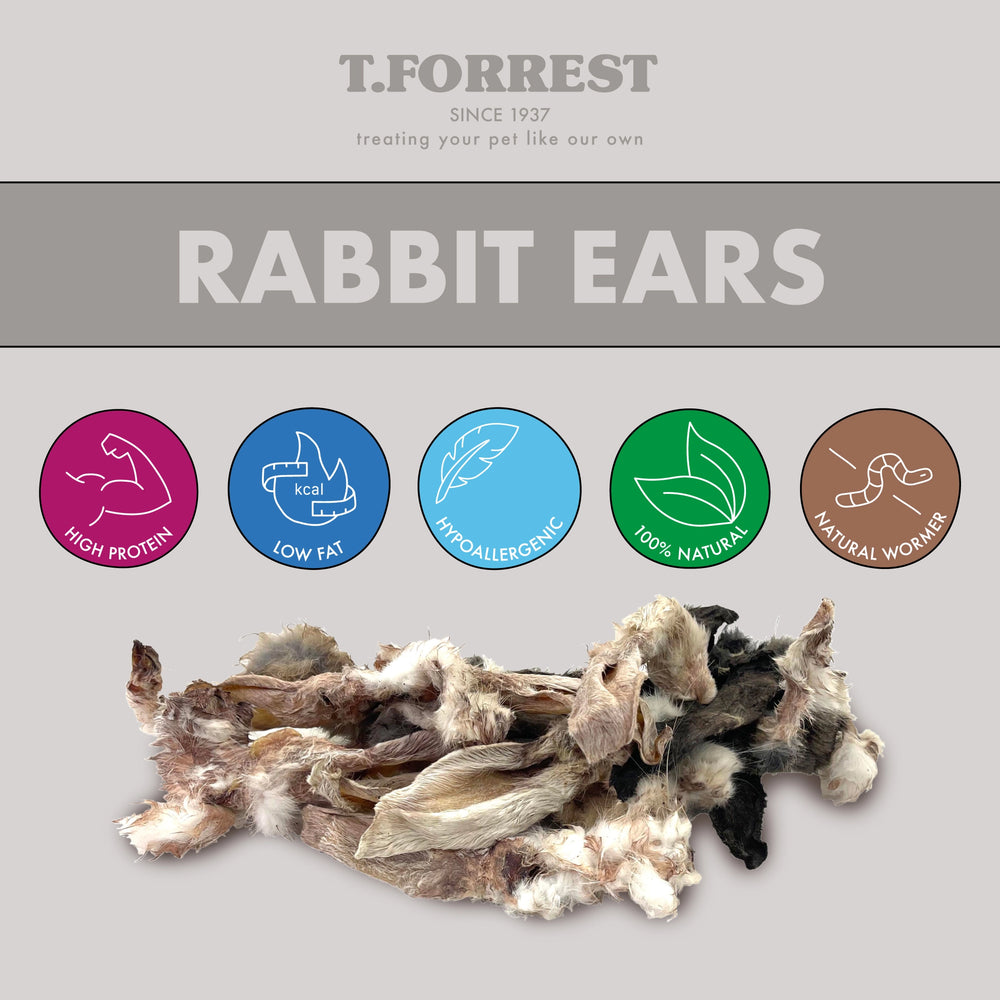 Health Benefits of Rabbit Ears for dogs