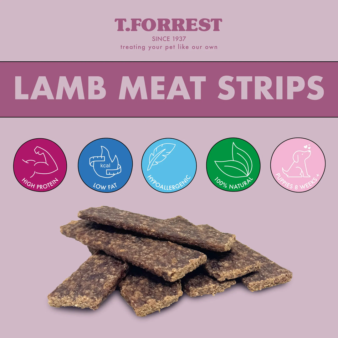 benefits of lamb meat strips for dogs