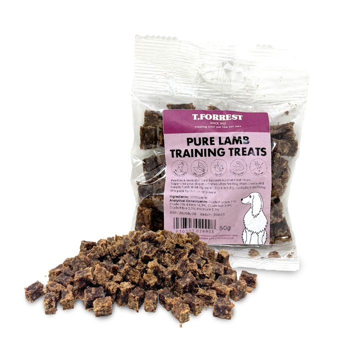 Lamb training treats 50g pack