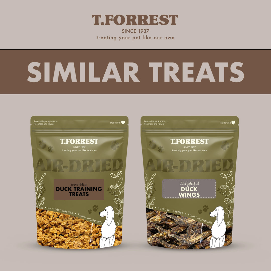 similar dog treats to duck cheese bones