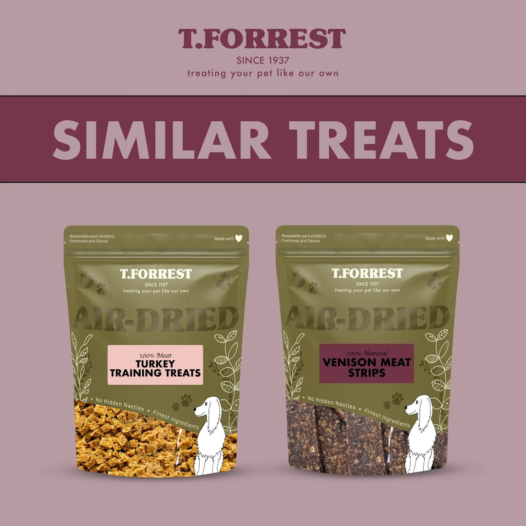 Similar treats to venison training treats