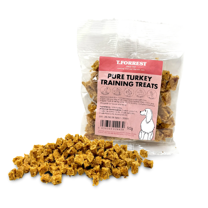 Turkey Training treat 50g pack