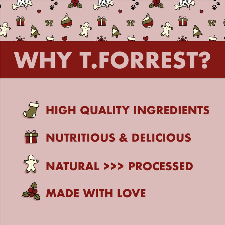 Why Choose T.Forrest Christmas Dog Treats