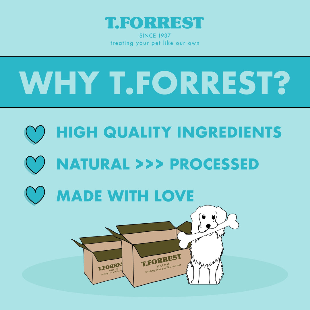 Why choose T Forrest Fish Dog Treats