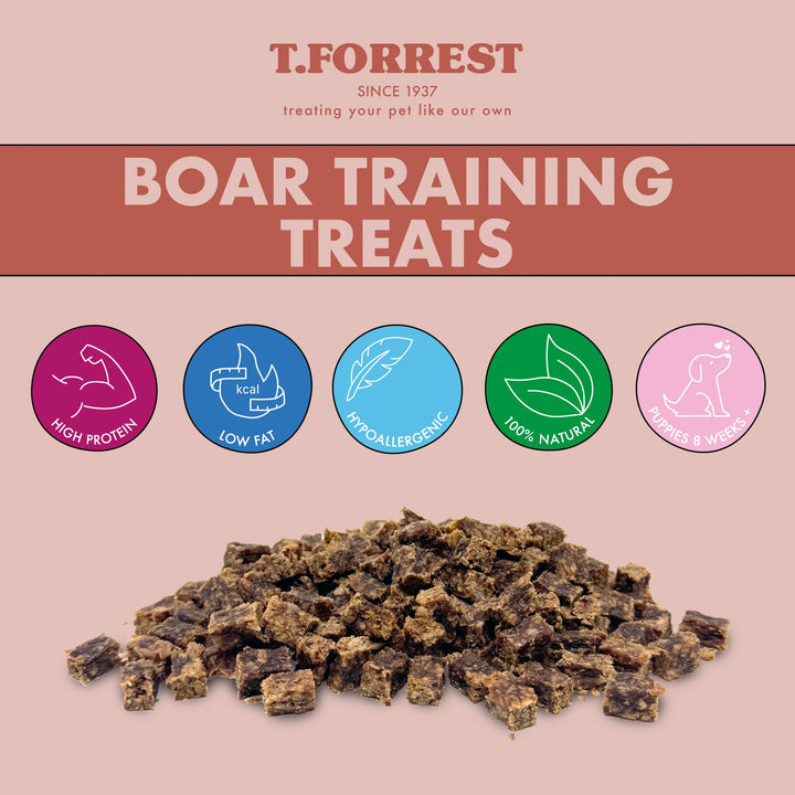 Benefits of boar training treats for dogs