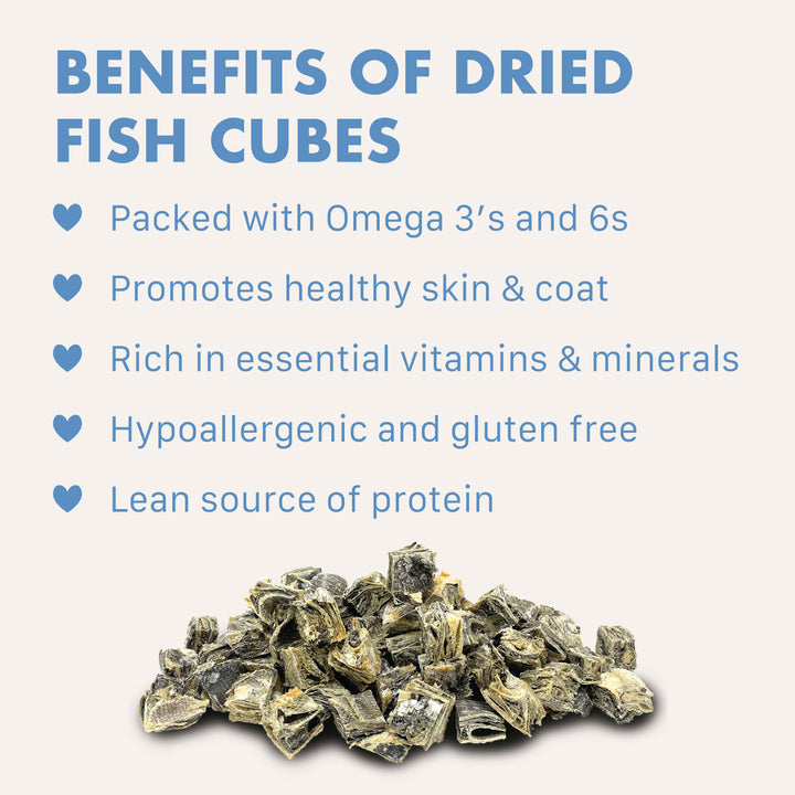 benefits of fish cubes for dogs