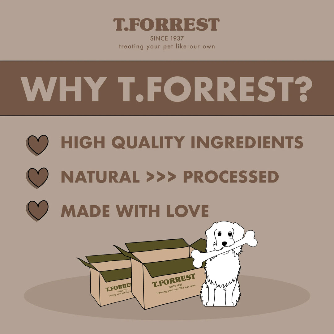 why choose t forrest duck dog treats