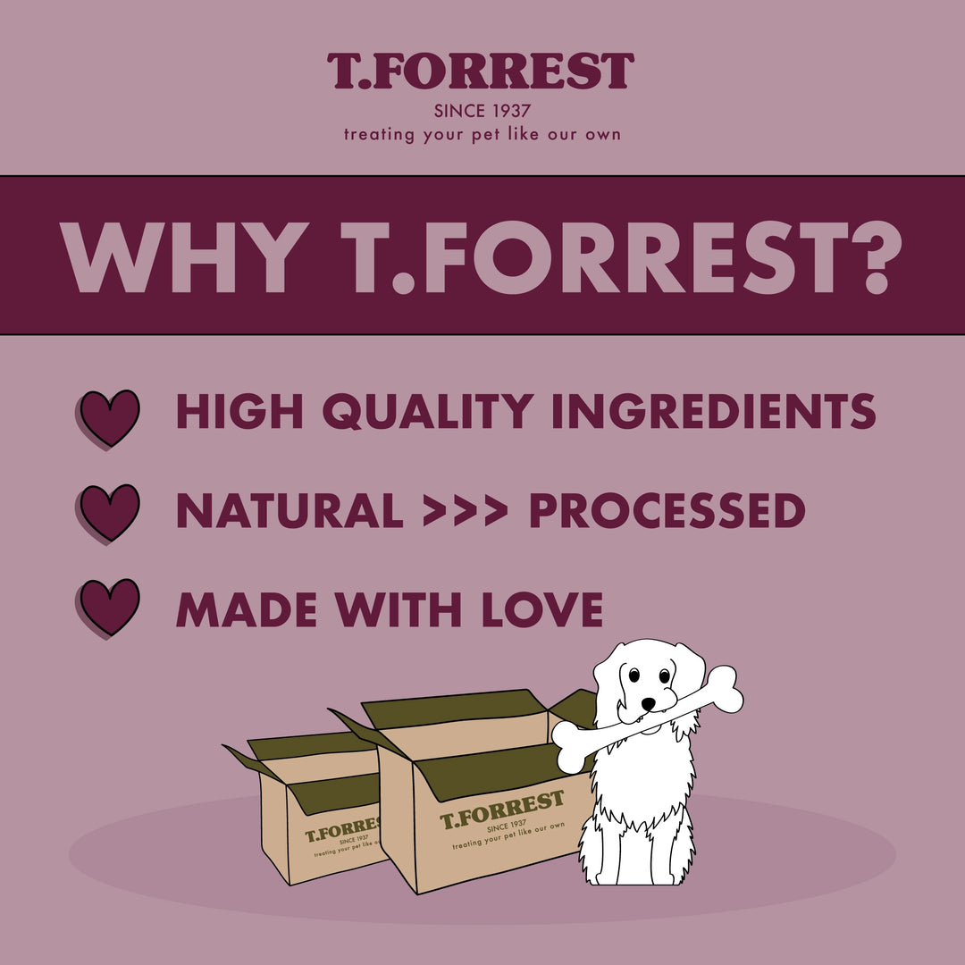 Why Choose T Forrest Venison Dog Treats